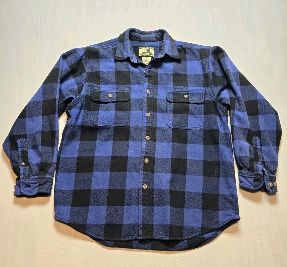 Field & Stream Blue Flannel Medium-FLAW